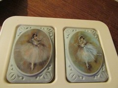 Avon Beauty in Motion Ballet Picture Ready to Hang 2 Ballerina Decorative Soaps