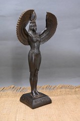 Rare Winged Isis Statue Ancient Egyptian Antiquities Goddess Of Love Egyptian BC