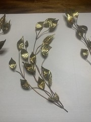 Homco Home Interiors Ivy Leaf Branch Wall Decor, Group Of 3