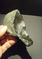 Lower Paleolithic – Fine Acheulean nosed scraper/ chopper. c.450,000 BP.