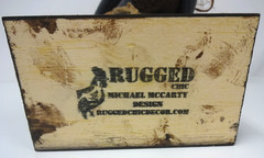 Rugged Chic Mouse with Yellow Flower Michael McCarty Design Made in USA NEW