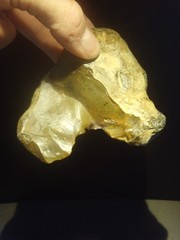 Lower Paleolithic – Large Acheulean notched tool. c.450,000 BP.