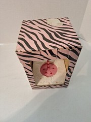Martini Girl, Go Wild 10 Oz. Glass Hand Painted In Damaged Box