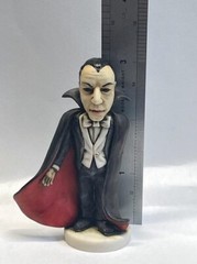 Neil Eyre Halloween Horror Count Dracula Vampire Red Cape Tuxedo