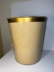 Erie Art Metal Co. Dan-Dee No. 13 Waste Basket Trash can Garbage Heavy Mcm Mid