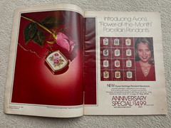 Vintage AVON 1980 SALES CATALOG BROCHURE (Campaign 14) ~ Large Format/ No Label