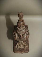 Ancient Egyptian Antiquities Statue God Horus Pharaonic Antique Stone Statue BC