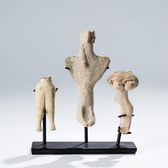 Ancient Near Eastern Pottery Fragments Figures Idols