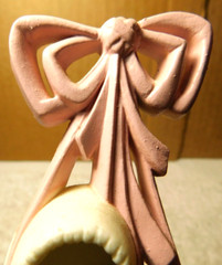 Unbranded~Vintage Pink & Off White Ballerina Shoes Wall Decoration