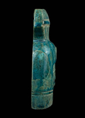 Rare Egyptian Antiques Figurine Goddess Hathor Head Statue Authentic BC