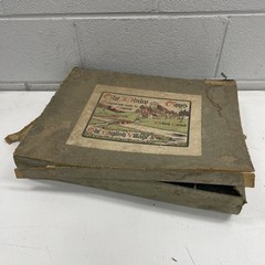 ORIGINAL VINTAGE RETRO Dinky Toys English Village Advert Cafe Box