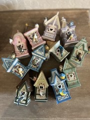 12 Bradford Editions 2000Home Is Where The Heart Is Porcelain Birdhouse Ornament