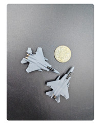 1/400 One Set Of Two Exquisite F15 Fighter Jet Models From The United States