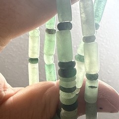 INCREDIBLE PRE-COLUMBIAN TAIRONA JADE NECKLACE SOUTH AMERICA 1413