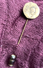 Rare Pendant, Ancient Trojan War Prince Hector Stick Pin 1.5″ Preowned