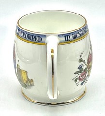 Queen Elizabeth II Coronation Cup Aynsley Bone China England 1953
