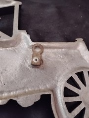 Vintage Sexton Cast Metal Iron Antique Cars Wall Hanging 1960s
