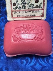 Avon Snowman Soap (2002) And Village Bath Pink Bubblegum Super Soap (1975)