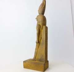 Ancient Egyptian Falcon Bird God Horus Statue large heavy stone Egyptian BC