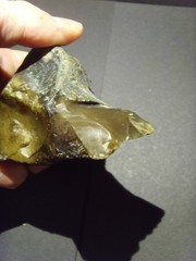 Lower Paleolithic -Fine Acheulean chisel/chopper. c.500,000+ BP.