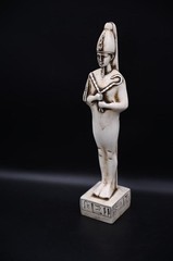 Osiris God Statue Ancient Egyptian Stone Sculpture Pharaonic Artifact Figurine