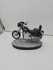 ENESCO Vintage 1993 DREAM WHEELS Illuminated Action Musical Motorcycle USED