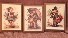 Lot of 3 * Goebel Hummel Wall Plaques * ARS AG, Zug Switzerland
