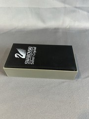 Swarovski Silver Crystal Retail Store Display Stand Black Logo Showcase