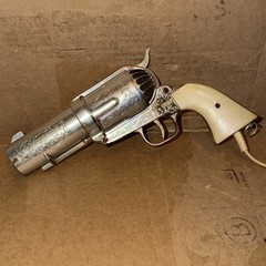 Rare Find Vintage Jerdon Magnum Revolver Wall Mount Bath Accessory Holster Decor