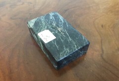 Green Marble Stone Rectangular Display Stand or Base Paperweight