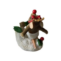Fitz and Floyd – Charming Tails – ‘The Littlest Reindeer’ – Original Packaging