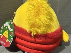 Squishmallows Snoopy Brown Christmas Peanuts Gang Plush Football Vest Woodstock