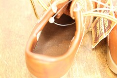 Vintage Genuine Leather Baby Shoes – Made in USA – NWT – Nursery Decor / Props