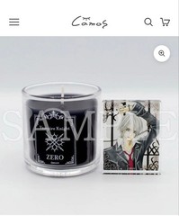 Vampire Knight AromCandle Set with Kuranko Zero Acrylic Mascot, Unused