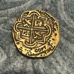 CARTAGENA COLOMBIA 2 ESCUDOS PHILIP IV DOUBLOON TREASURE COIN Copy Pirate