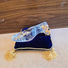 Vintage 1991 24k Gold Plated Franklin Mint Cinderella Golden Crystal Collection