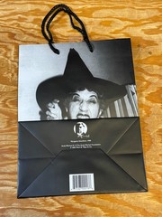 1980 ANDY WARHOL Margaret Hamilton Witch Gift Bag, Warhol Foundation, 2004 NOS