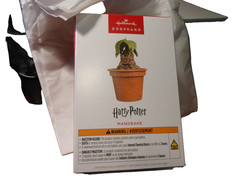 Hallmark Keepsake “Harry Potter – Mandrake Plant” 2025 Sound Ornament NEW OTHER