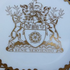 Commemorative Dish 2451 Traditional Imari Pattern Derby Building Society Ltd Ed