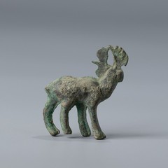 Near Eastern Bactrian Bronze Deer Figurine – Decorative Collectible