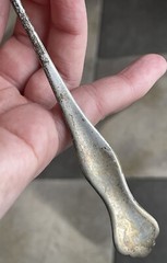 Antique Silver Plated Cocktail Fork Victorian – Edwardian 19th – 20th C.