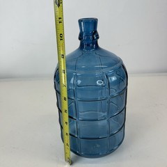 Blue Coastal Cottage Glass Jar Beach Decor Nautical Farmhouse Lake Cabin Wedding
