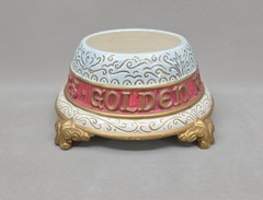 Fitz & Floyd 12 Days Christmas Five Golden Rings Lidded Limited Edition 2000