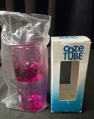 Vintage 1990’s Ooze Tube Liquid Motion Gel Timer – Neon Pink Unused in Box