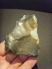 Lower Paleolithic – Fine Acheulean trihedral scraper. c.500,000+ BP.