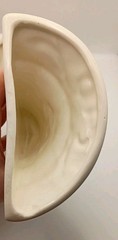 Vtg.80s 2pc. Home Interiors Tea Rose Ceramic Wall Pockets Cottage,Shabby Chic,