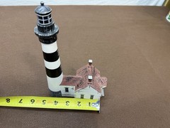 Country Crafts by C Henson Wooden Lighthouse Bodie Island