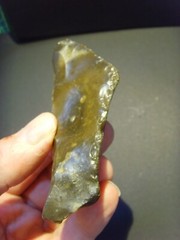 Lower Paleolithic – Acheulean lateral scraper c.450,000 BP.