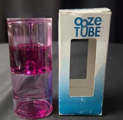 Vintage 1990’s Ooze Tube Liquid Motion Gel Timer – Neon Pink Unused in Box