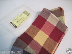 Longaberger~ Woven Traditions Everyday Plaid Liner for Medium Flare Basket NIP